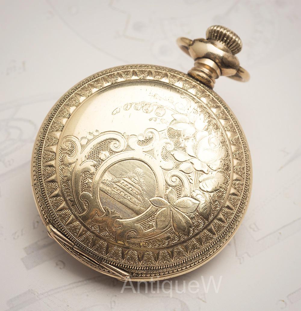 Antique 1900 Swiss SPRING DETENT ESCAPEMENT CHRONOMETER Pocket Watch