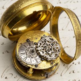1700s Verge Fusee Antique Pocket Watch by Etienne Cormasson