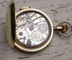 ULLMANN HongKong Shanghai Tientsin Quarter REPEATING 14k Gold Antique Pocket Watch