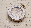 Skeletonized JACQUEMARTS AUTOMATON REPEATER VERGE FUSEE Gold Antique Pocket Watch