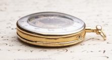 Skeletonized JACQUEMARTS AUTOMATON REPEATER VERGE FUSEE Gold Antique Pocket Watch