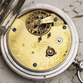 TOURBILLON DETENT ESCAPEMENT Chronometer Antique Pocket Watch