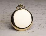 ZENITH Besançon Observatory CERTIFIED CHRONOMETER with BULLETIN Antique Gold Pocket Watch