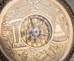 REPUBLICAN CALENDAR & VISIBLE BALANCE Verge Fusee Antique Repeating Pocket Watch