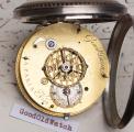REPUBLICAN CALENDAR & VISIBLE BALANCE Verge Fusee Antique Repeating Pocket Watch