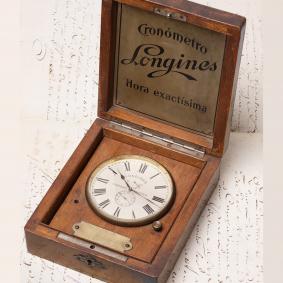 LONGINES-CHRONOMETER-w%2F-Power-Reserve-in-Wooden-Box-Antique-Deck-Watch