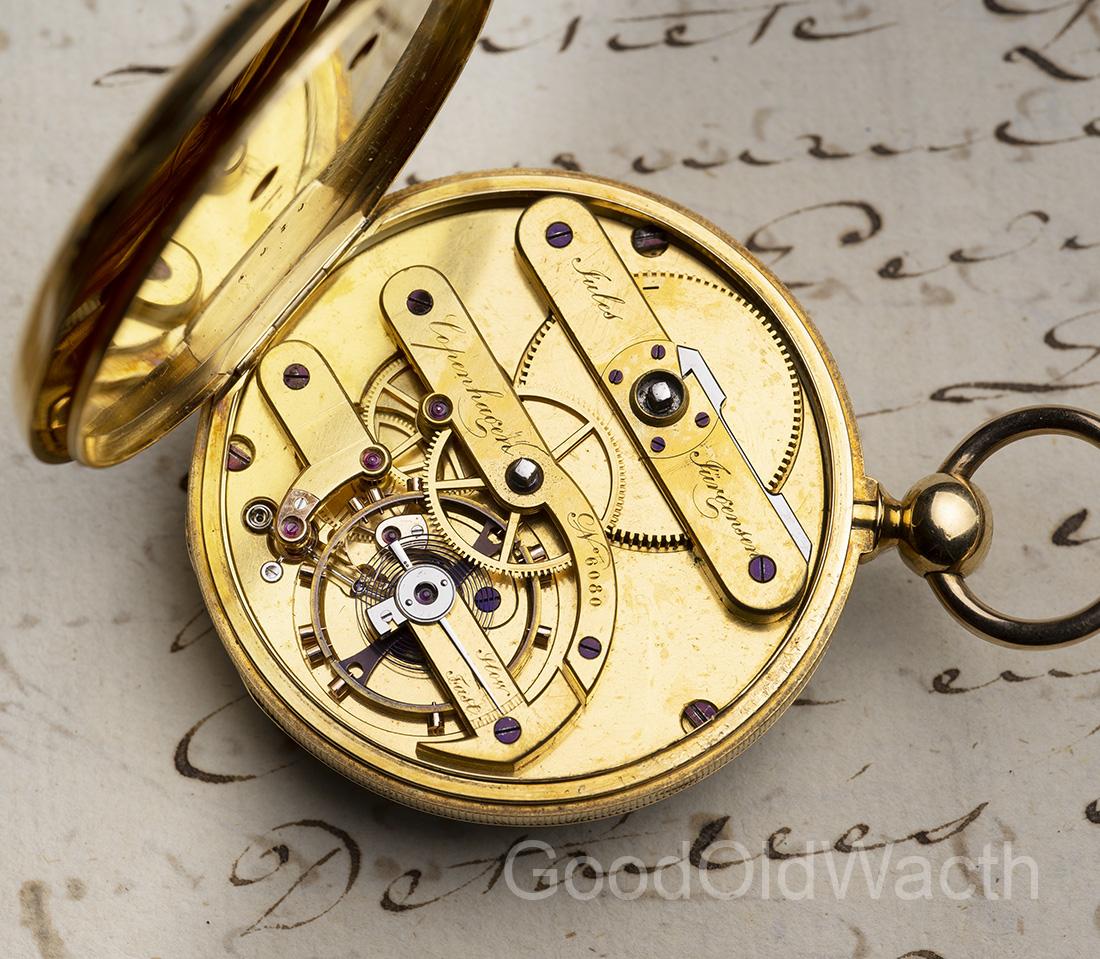 Jules Jurgensen Pivoted Detent Chronometer Antique Pocket Watch