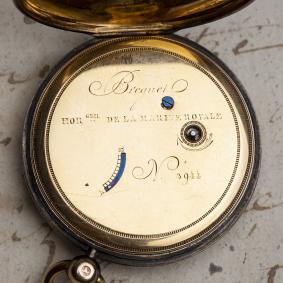 Rare Authentic A. L. Breguet Medaillon Antique Pocket Watch from 1820s