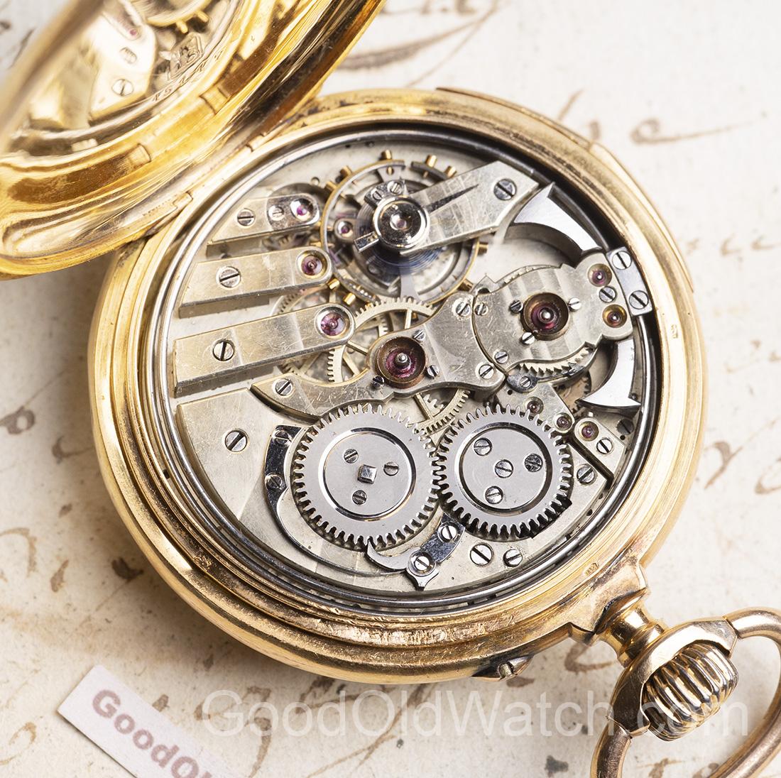 18k GOLD REPEATER Antique Repeating Pocket Watch