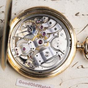Hi Grade MINUTE REPEATER Gold Repeating Pocket Watch
