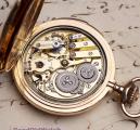 LECOULTRE Signed REPEATER 14k Gold Antique REPEATING Pocket Watch