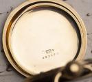 HighGrade LeCoultre CHRONOGRAPH Antique Gold Pocket Watch