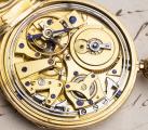 Early 3 Hammers RUBY CYLINDER MINUTE REPEATER - 18k Gold Antique REPEATING Pocket Watch
