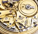 Early 3 Hammers RUBY CYLINDER MINUTE REPEATER - 18k Gold Antique REPEATING Pocket Watch
