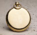 Early 3 Hammers RUBY CYLINDER MINUTE REPEATER - 18k Gold Antique REPEATING Pocket Watch