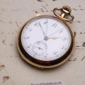 HighGrade SPLIT SECONDS CHRONOGRAPH Antique Gold Pocket Watch
