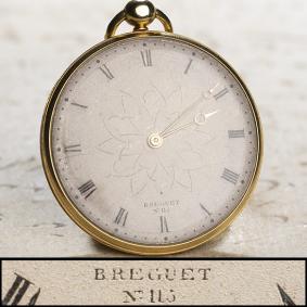 Genuine A.L. BREGUET 1830s EXPERIMENTAL BALANCE Antique Pocket Watch