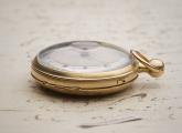 REPEATER 18k GOLD Verge Fusee Antique Repeating French Pocket Watch