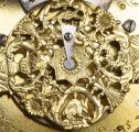 1700s LOUIS XIV OIGNON Verge Fusee Antique Pocket Watch MONTRE COQ