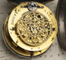 1700s LOUIS XIV OIGNON Verge Fusee Antique Pocket Watch MONTRE COQ Spindeltaschenuhr