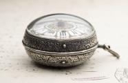 1700s LOUIS XIV OIGNON Verge Fusee Antique Pocket Watch MONTRE COQ Spindeltaschenuhr