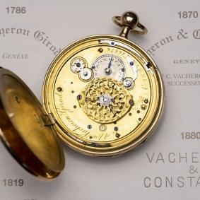 VACHERON CONSTANTIN Verge Fusee Quarter Repeater Antique Repeating Pocket Watch from 1800