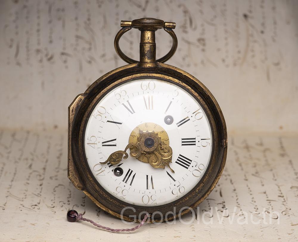 11cm COACH CLOCK WATCH - Verge Fusee ALARM + REPEATER decorated with  CHINOISERIE Painting . Complicated Watches. Fine Antique Watches at  GoodOldWacth.