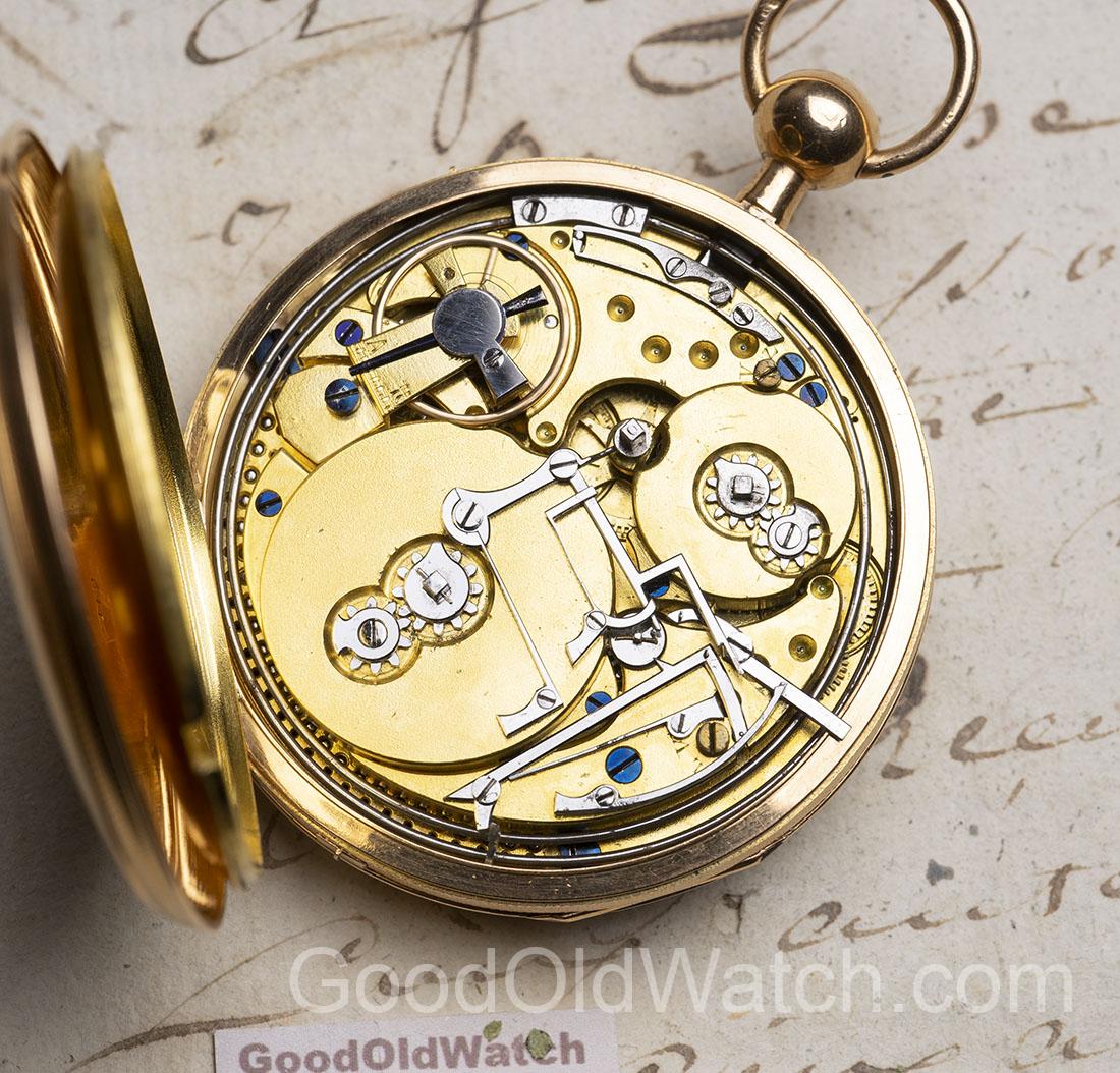 MUSICAL REPEATER Solid GOLD Repeating Antique Pocket Watch