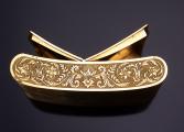 c. 1815 Geneva 18k Gold Antique MUSICAL SNUFFBOX