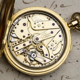 GRANDE / PETITE Sonnerie Self Striking Pocket Watch by DENT / AUDEMARS Braussus