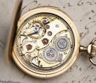 Hi Grade LeCoultre Minute Repeater Gold Repeating Pocket Watch with Provenance