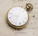 18k GOLD REPEATER Antique Repeating Pocket Watch