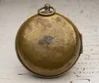 1680s SINGLE HAND CARRIAGE CLOCK WATCH Verge Fusee Antique Pocket Watch by Gaudron MONTRE COQ SpindelTaschenUhr