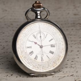 1900s OMEGA CHRONOTACHYMETRE Antique Pocket Chronograph Pocket Watch - cal. 39 CHRO