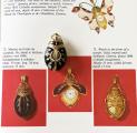 SCARAB BEETLE -  Gold & Enamel Antique Pocket Pendant Watch