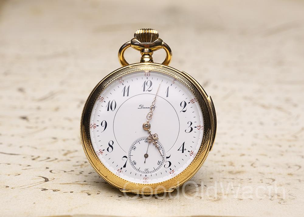 QUARTER REPEATER - Antique Solid Gold REPEATING Pocket Watch from 1910s