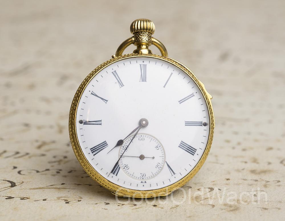 LOUIS AUDEMARS - High Grade REPEATER Solid Gold Antique REPEATING Pocket Watch from 1860