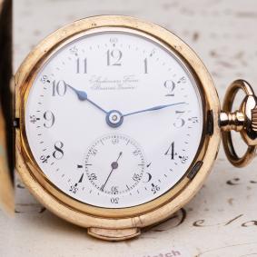 AUDEMARS FRERES Quarter REPEATER CHRONOGRAPH Antique Repeating Pocket Watch