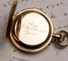 Hi Grade Badollet GENEVE REPEATER 18k Gold Repeating Pocket Watch