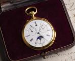 CALENDAR REPEATER Solid Gold Antique REPEATING Pocket Watch