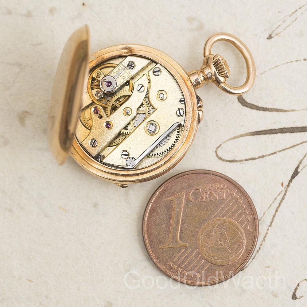 19mm diameter only - One of the Smallest Pocket Watches base LeCoultre ebauche